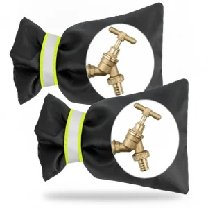 Outdoor Tap Cover 2 Pack Insulated Frost Protector Waterproof Winter Cover
